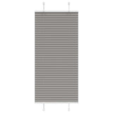 Vidaxl plissé rolgordijn 55x100 cm stofbreedte 54,4 cm antraciet