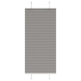 Vidaxl plissé rolgordijn 60x100 cm stofbreedte 59,4 cm antraciet