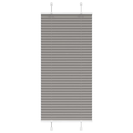 Vidaxl plissé rolgordijn 60x100 cm stofbreedte 59,4 cm antraciet