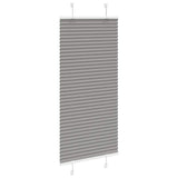 Vidaxl plissé rolgordijn 60x100 cm stofbreedte 59,4 cm antraciet