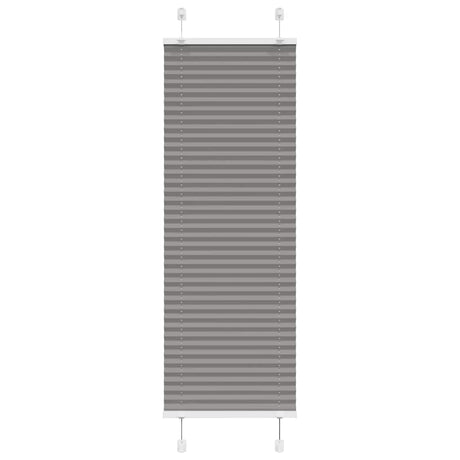 Vidaxl plissé rolgordijn 45x150 cm stofbreedte 44,4 cm antraciet