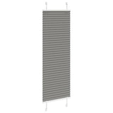 Vidaxl plissé rolgordijn 50x150 cm stofbreedte 49,4 cm antraciet