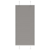 Vidaxl plissé rolgordijn 65x150 cm stofbreedte 64,4 cm antraciet