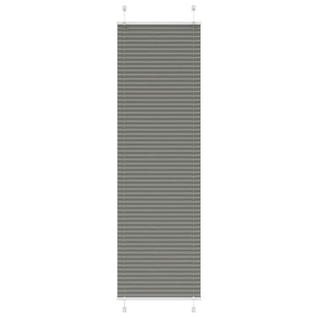 Vidaxl plissé rolgordijn 65x200 cm stofbreedte 64,4 cm antraciet