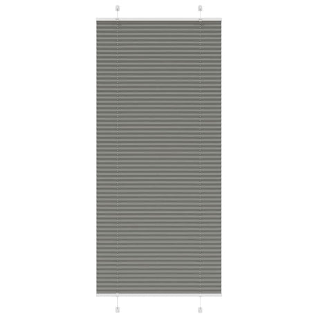 Vidaxl plissé rolgordijn 100x200 cm stofbreedte 99,4 cm antraciet