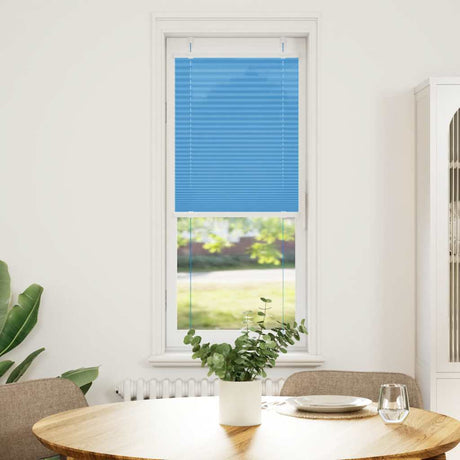 Vidaxl plissé rolgordijn 45x100 cm stofbreedte 44,4 cm polyester blauw