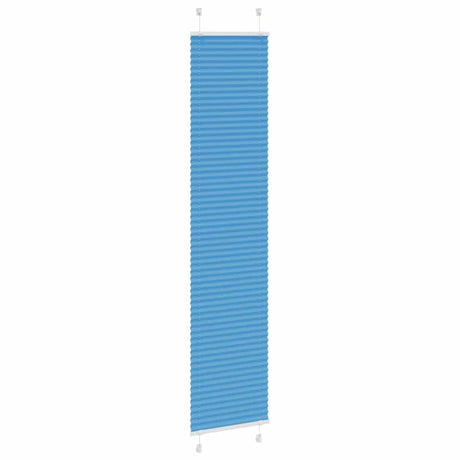 Vidaxl plissé rolgordijn 45x200 cm stofbreedte 44,4 cm polyester blauw
