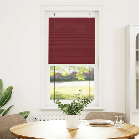 Vidaxl plissé rolgordijn 60x150 cm stofbreedte 59,4 cm bordeauxrood
