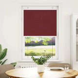 Vidaxl plissé rolgordijn 70x150 cm stofbreedte 69,4 cm bordeauxrood