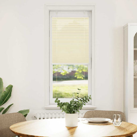 Vidaxl plissé rolgordijn 50x100 cm stofbreedte 49,4 cm polyester crème