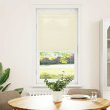 Vidaxl plissé rolgordijn 55x100 cm stofbreedte 54,4 cm polyester crème
