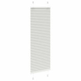 Vidaxl plissé rolgordijn 50x100 cm stofbreedte 49,4 cm lichtgrijs
