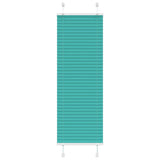 Vidaxl plissé rolgordijn 45x150 cm stofbreedte 44,4 cm petrol groen