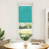 Vidaxl plissé rolgordijn 45x150 cm stofbreedte 44,4 cm petrol groen