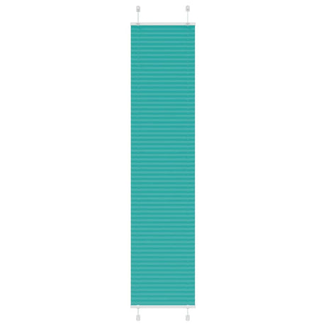 Vidaxl plissé rolgordijn 45x200 cm stofbreedte 44,4 cm petrol groen