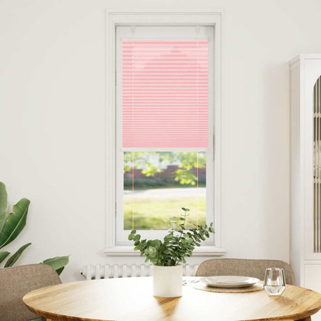 Vidaxl plissé rolgordijn 40x100 cm stofbreedte 39,4 cm polyester roze