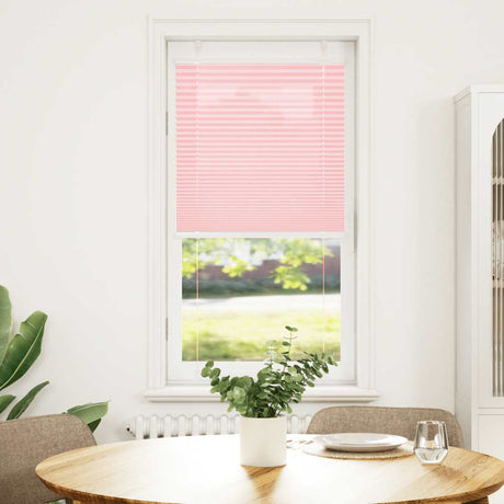 Vidaxl plissé rolgordijn 65x100 cm stofbreedte 64,4 cm polyester roze