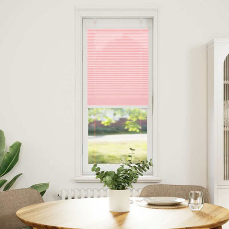Vidaxl plissé rolgordijn 45x150 cm stofbreedte 44,4 cm polyester roze