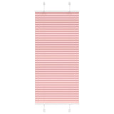 Vidaxl plissé rolgordijn 55x150 cm stofbreedte 54,4 cm polyester roze