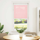 Vidaxl plissé rolgordijn 55x150 cm stofbreedte 54,4 cm polyester roze