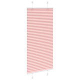 Vidaxl plissé rolgordijn 55x150 cm stofbreedte 54,4 cm polyester roze