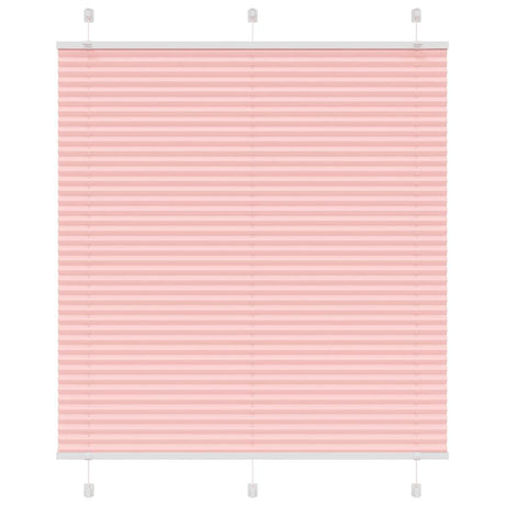 Vidaxl plissé rolgordijn 115x150cm stofbreedte 114,4cm polyester roze