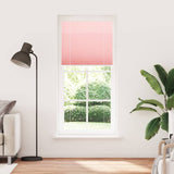 Vidaxl plissé rolgordijn 90x200 cm stofbreedte 89,4 cm polyester roze