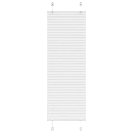Vidaxl plissé rolgordijn 50x100 cm stofbreedte 49,4 cm polyester wit