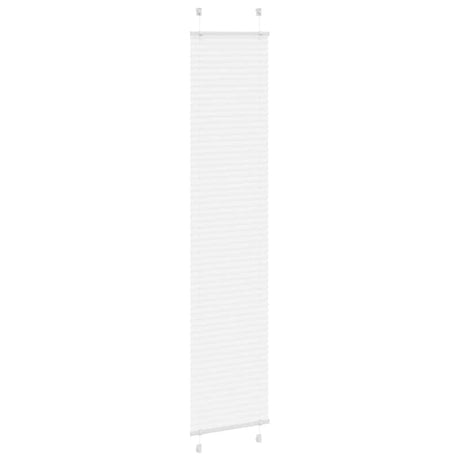 Vidaxl plissé rolgordijn 45x200 cm stofbreedte 44,4 cm polyester wit
