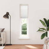 Vidaxl plissé rolgordijn 50x200 cm stofbreedte 49,4 cm polyester wit