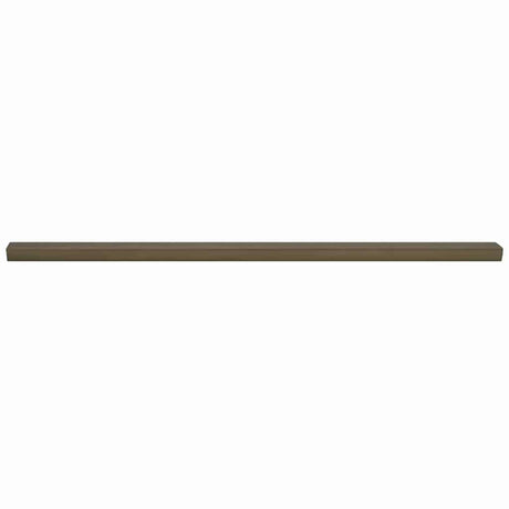 Vidaxl trapprofielen 10 pcs bruin 67 x 3.5 x 3 cm aluminium