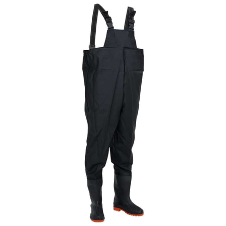 Vidaxl waadpak met laarzen maat 41 zwart