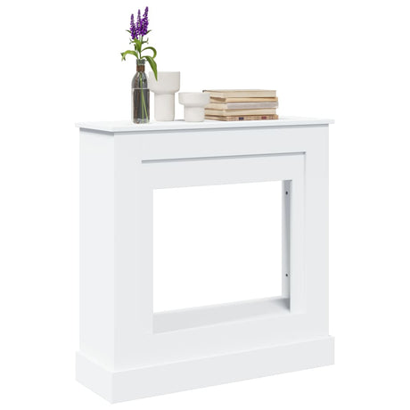 Vidaxl haardombouw 90x30x90 cm bewerkt hout wit