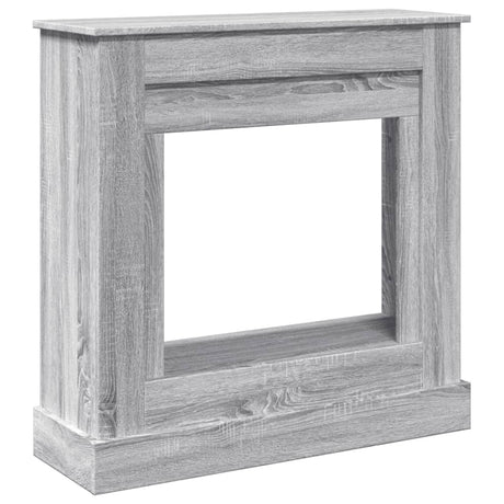 Vidaxl haardombouw 90x30x90 cm bewerkt hout grijs sonoma eikenkleur