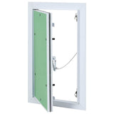 Vidaxl toegangs paneel groen en zilver 20 x 35 cm