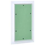 Vidaxl toegangs paneel groen en zilver 25 x 45 cm