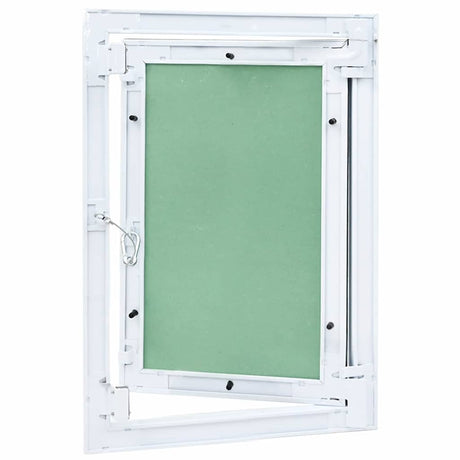 Vidaxl toegangs paneel groen en zilver 35 x 45 cm