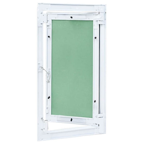 Vidaxl toegangs paneel groen en zilver 35 x 55 cm