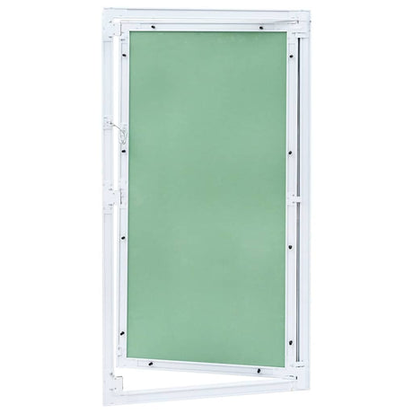 Vidaxl toegangs paneel groen en zilver 45 x 85 cm