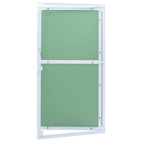 Vidaxl toegangs paneel groen en zilver 55 x 105 cm