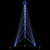 Vidaxl led-kerstboom 615 leds 404,5 cm blauw