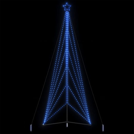 Vidaxl led-kerstboom 861 leds 478 cm blauw
