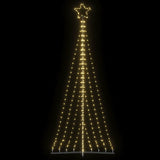 Vidaxl led-kerstboom 447 leds warm wit 249 cm