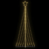 Vidaxl led-kerstboom 447 leds warm wit 250 cm