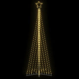 Vidaxl led-kerstboom 495 leds warm wit 300,5 cm