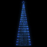 Vidaxl led-kerstboom 550 leds 304 cm blauw