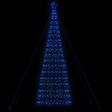 Vidaxl led-kerstboom 1534 leds 503 cm blauw