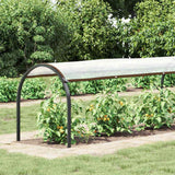 Vidaxl plantenafdekking met zeilringen 1x10 m polyethyleen