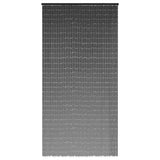 Vidaxl insectengordijn 100x200 cm bamboe donkergrijs