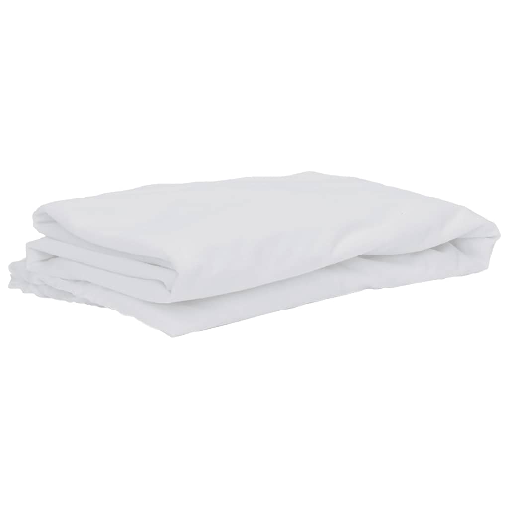 Vidaxl matrasbeschermer waterdicht 120x220 cm wit